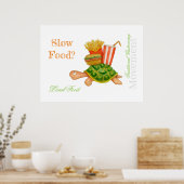 スローフード ポスター (キッチン)