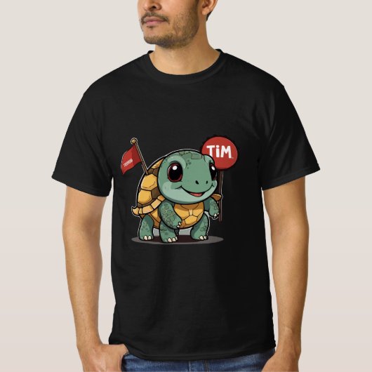 スロープログレス・イズ・スティル・プログレス – モチベーショナル カワイイ Tシャツ (正面)