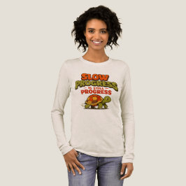 スロープログレス・タートルモチベーションデザイン トライブレンドTシャツ