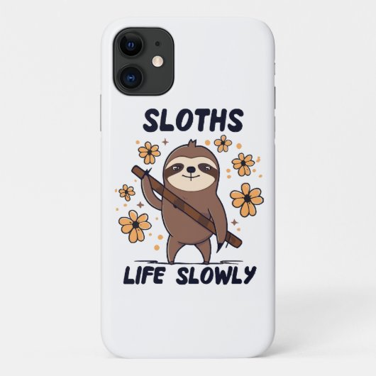 スローペースなナマケモノ Case-Mate iPhoneケース (裏面)