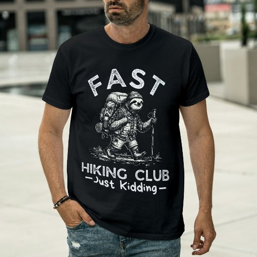 スローペースなハイキングを楽しむ会 ネタTシャツ Tシャツ