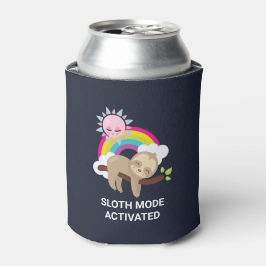スローモード発動 楽しいイラスト 缶クーラー (缶正面)