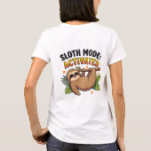 スローモード:起動 Tシャツ (裏面)