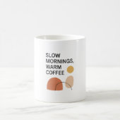 スローモーニング 温かいコーヒー エシカル コーヒーマグカップ (中央)