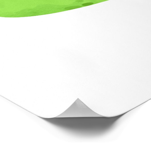 スローライダおもしろいーローライダーカタツムリ ポスター (角)