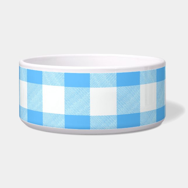 スローライフのサマースカイチェック ボウル (右)