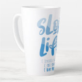 スローライフ2 カフェラテマグ (左アングル)