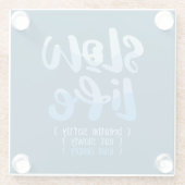 スローライフ2 ガラスコースター (裏面)