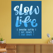 スローライフ2 キャンバスプリント (インサイチュ (リビング))