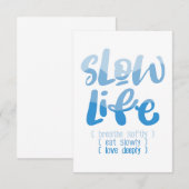 スローライフ2 サンキューカード (正面/裏面)