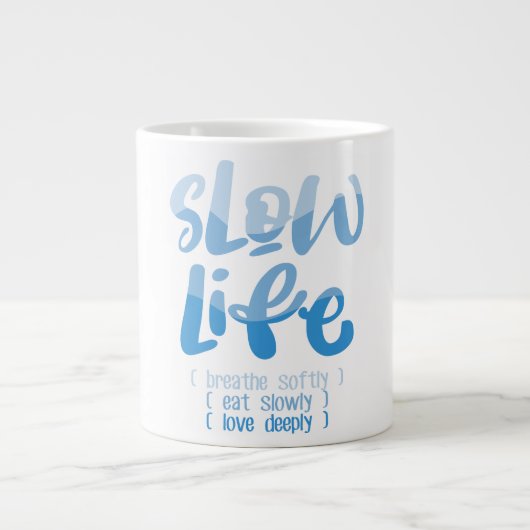スローライフ2 ジャンボコーヒーマグカップ (正面)