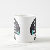 スローライフ+スナック好き コーヒーマグカップ (中央)
