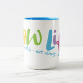 スローライフ ツートーンマグカップ (中央)