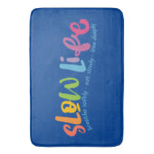 スローライフ バスマット (正面縦)