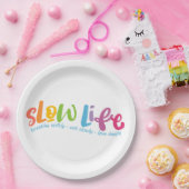 スローライフ ペーパープレート (パーティー)