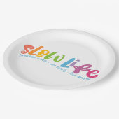 スローライフ ペーパープレート (アングル)