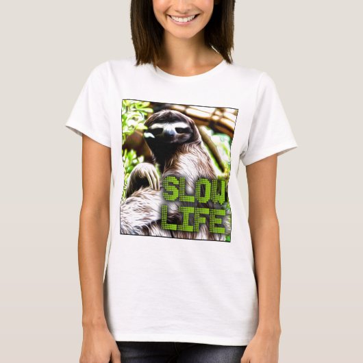 スローライフ Tシャツ (正面)