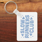 スローランナおもしろいーズ走クラブ キーホルダー (正面)