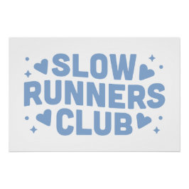 スローランナおもしろいーズ走クラブ ポスター