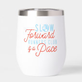 スローランナーズクラブおもしろい引用文ブルーオレンジ文字 (背面)