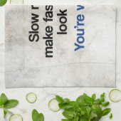 スローランナー キッチンタオル (折り畳み)