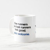 スローランナー コーヒーマグカップ (正面左)
