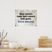 スローランナー ポスター (キッチン)