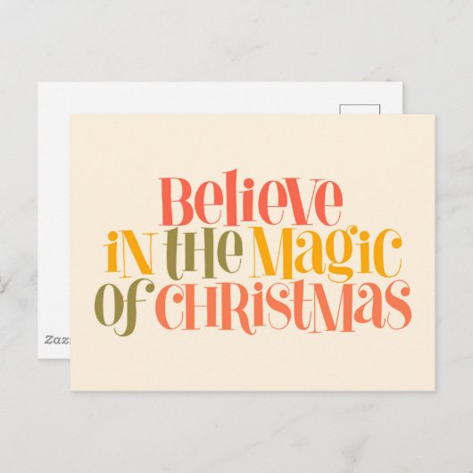 スローリビングライフスタイルデザイン ポストカード (正面/裏面)