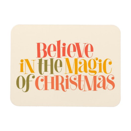 スローリビングライフスタイルデザイン マグネット (横)