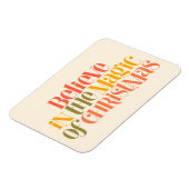 スローリビングライフスタイルデザイン マグネット (左側)