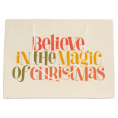 スローリビングライフスタイルデザイン ラージペーパーバッグ (正面)