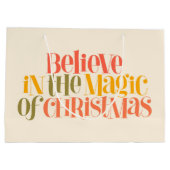 スローリビングライフスタイルデザイン ラージペーパーバッグ (裏面)