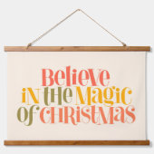 スローリビングライフスタイルデザイン 吊り下げ型タペストリー (正面)