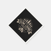 スローリビングライフスタイル スタンダードカクテルナプキン (角)