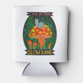 スローレーンでの生活かわいいカタツムリ 缶クーラー (正面)