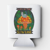 スローレーンでの生活かわいいカタツムリ 缶クーラー (裏面)