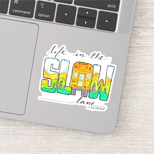 スローレーンでの生活 シール (詳細)