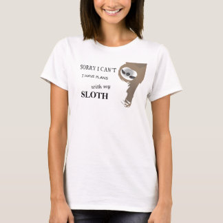 スローロリスと予定があるので無理Tシャツ Tシャツ