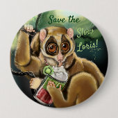 スローロリススムージー 缶バッジ (正面)