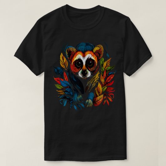 スローロリス Tシャツ (デザイン正面)