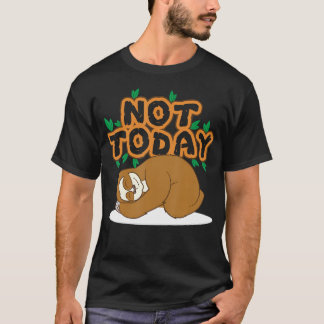 スローローバー - 今日は休みナマケモノ Tシャツ