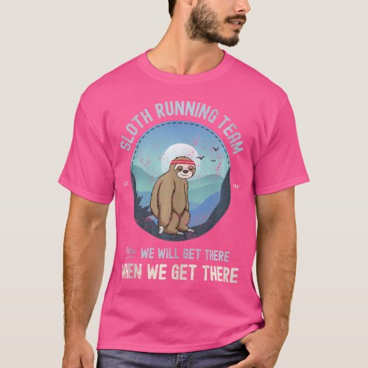 スローローンニングスローローンニングチーム Tシャツ (正面)