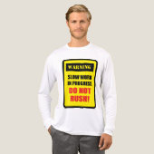 スローワーク進行中 トライブレンドＴシャツ (正面全体)