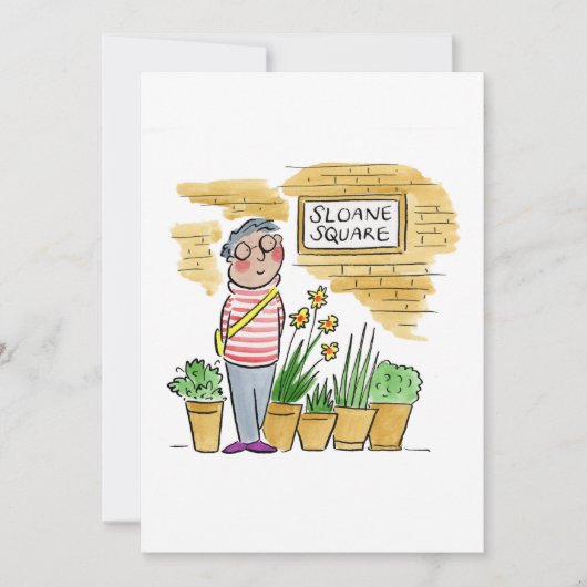 スローンスクエア 招待状 (正面)