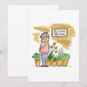 スローンスクエア 招待状 (正面/裏面)