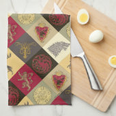 スローンズシギル戦 キッチンタオル (四つ折り)