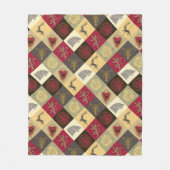 スローンズシギル戦 フリースブランケット (正面)