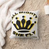 スロー枕, スロー枕 16" x 16"  クッション (ブランケット)