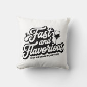 スロー枕 - ファスト&フレイバーシリーズ クッション (正面)