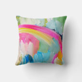スロー枕 ホームデコ レインボー クッション (裏面)